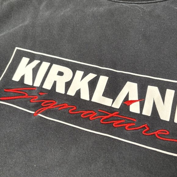 Kirkland Signature Sweatshirt Mens Large Crewneck Pullover - Picture 2 of 6